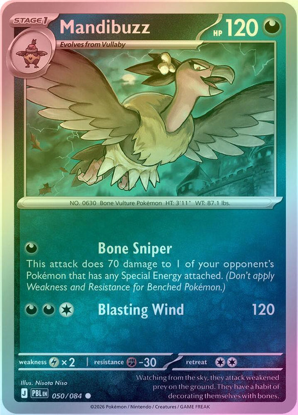 Mandibuzz - 050/084 - Common - Reverse Holo