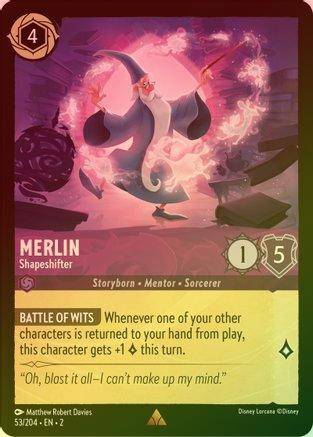 Merlin (Shapeshifter) - 53/204 - Rare (Foil)