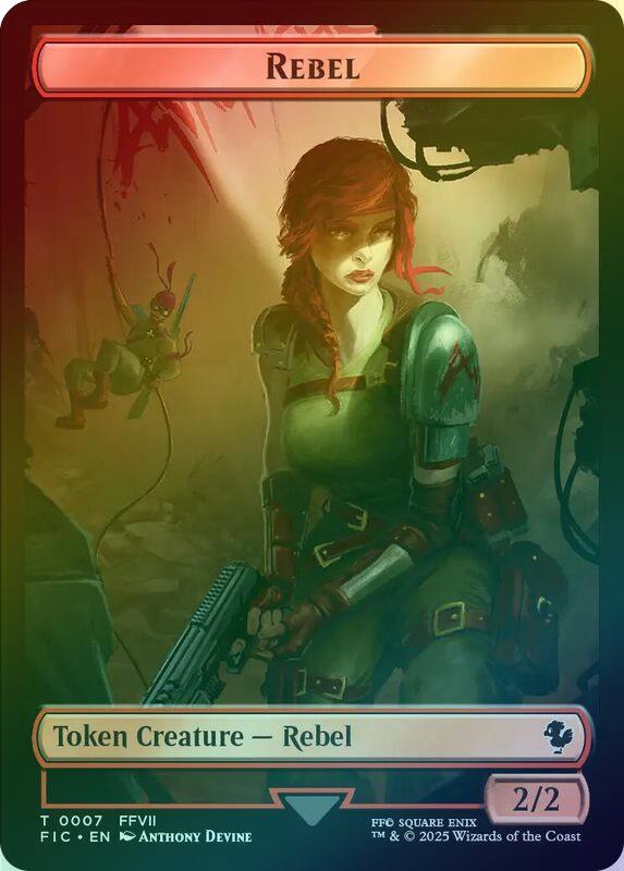 Soldier // Rebel Token (Surge Foil) (TFIC)