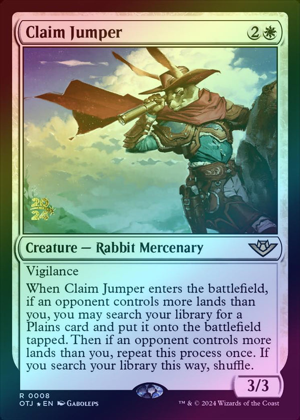 Claim Jumper - Prerelease Promo (Foil) (POTJ)
