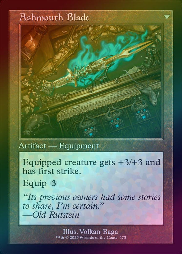 Neglected Heirloom // Ashmouth Blade - Retro Frame (Foil) (INR)