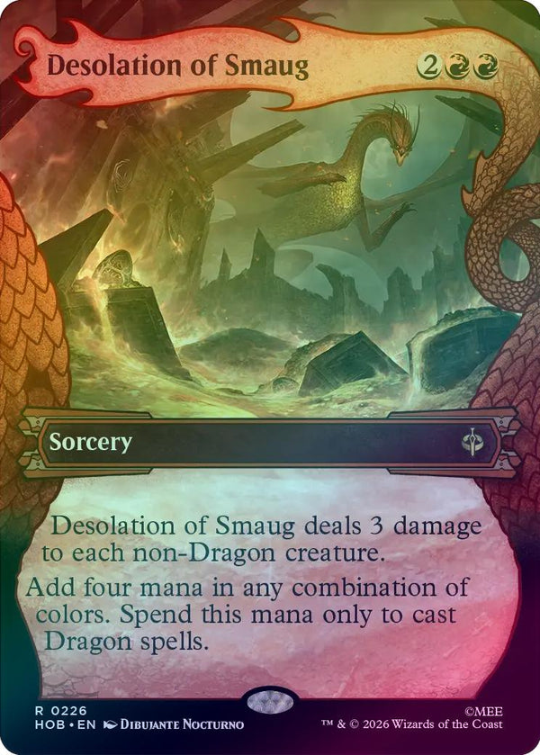 Desolation of Smaug - Dragon Hoard Frame (Foil) (HOB) (Pre-Order)