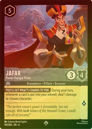 Jafar (Power-Hungry Vizier) - 193/204 - Super Rare (Foil)