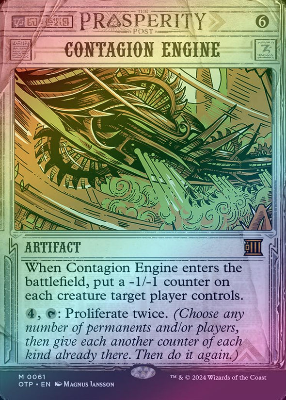 Contagion Engine (Foil) (OTP)