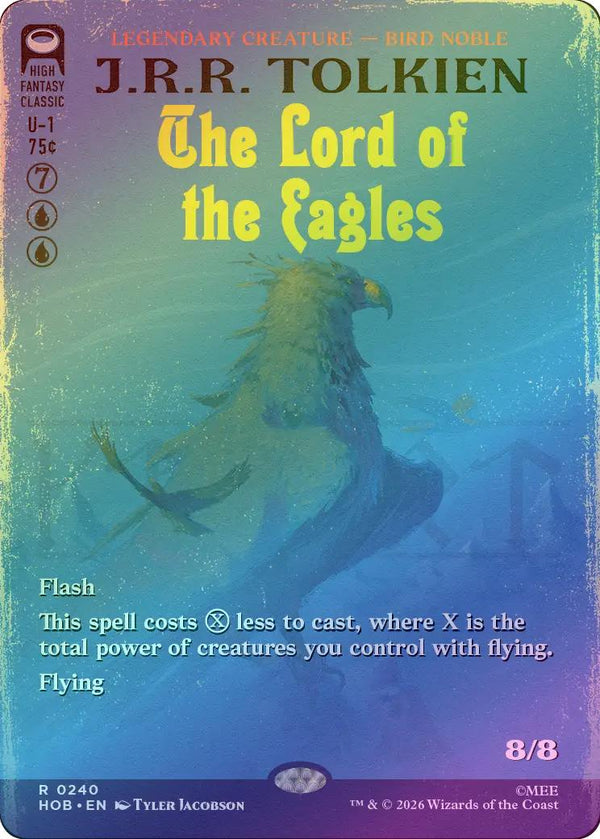 The Lord of the Eagles - Book Cover (Foil) (HOB) (Pre-Order)
