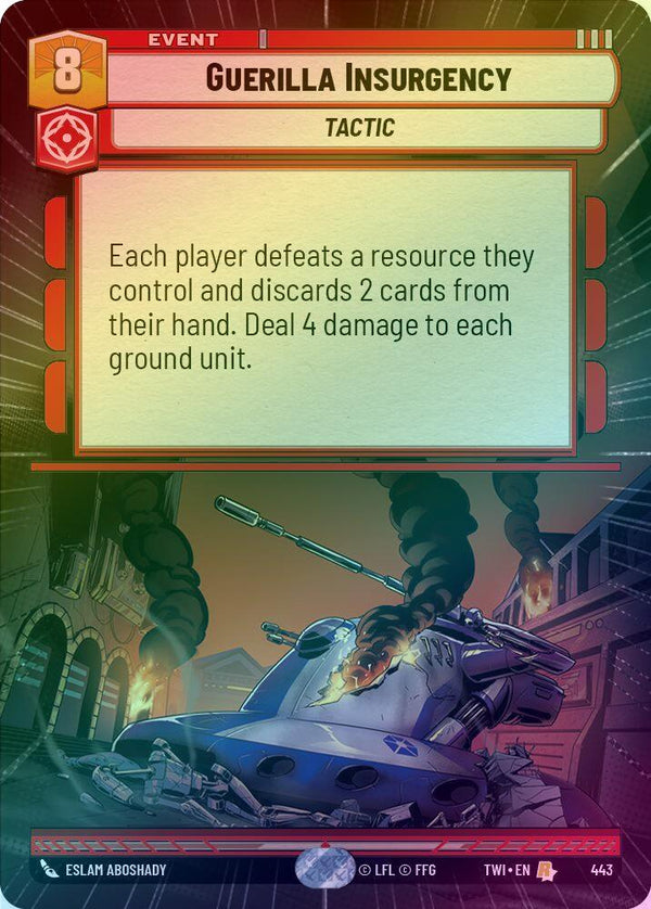 Guerilla Insurgency (Hyperspace) - 443 - Rare (Foil)
