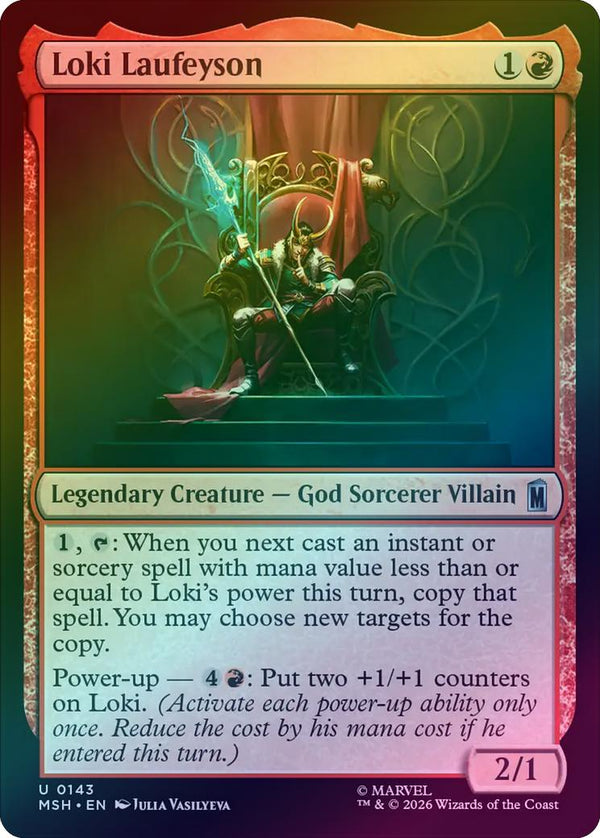 Loki Laufeyson (Foil) (MSH) (Pre-Order)