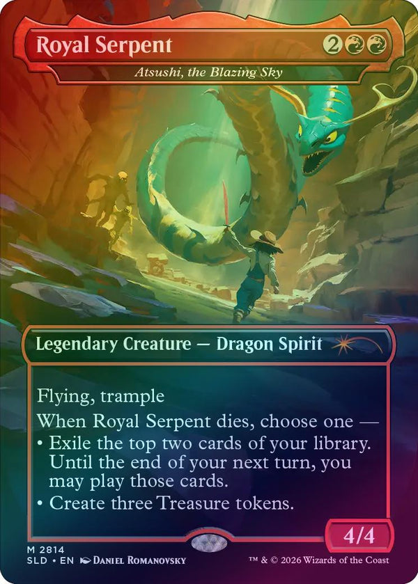 Atsushi, the Blazing Sky - Borderless (Foil) (SLD)
