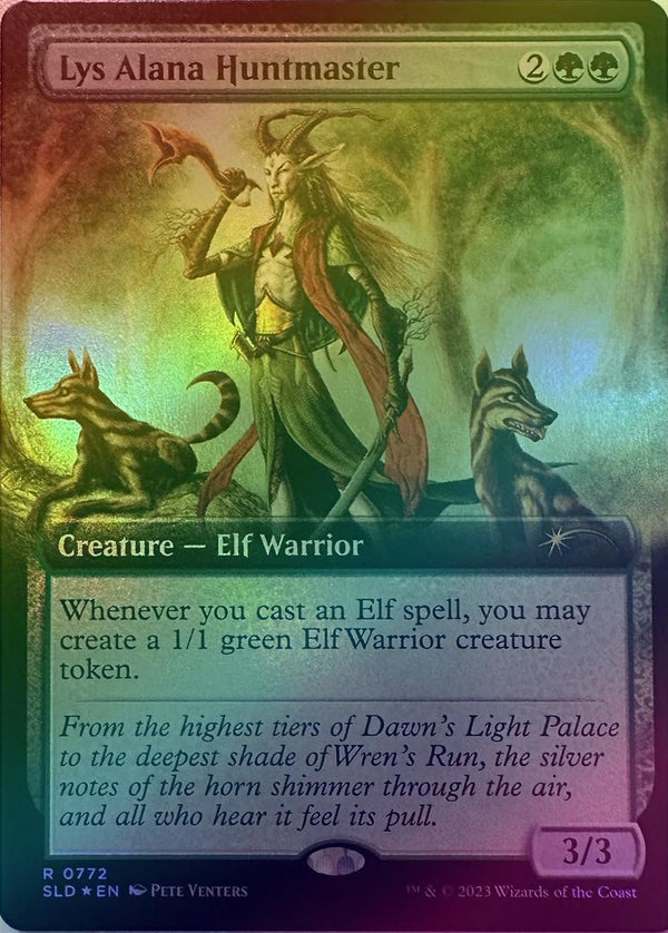 Lys Alana Huntmaster - Elusive Elves (Foil) (SLD)
