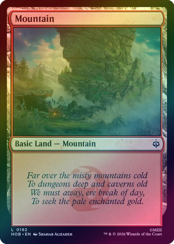 Mountain (192) (Foil) (HOB)