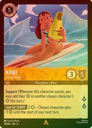 Nani (Caring Sister) - 19/204 - Rare (Foil)