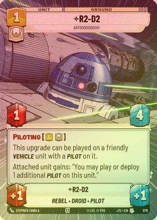 R2-D2 - Artooooooooo! (Hyperspace) - 979 - Uncommon (Foil)