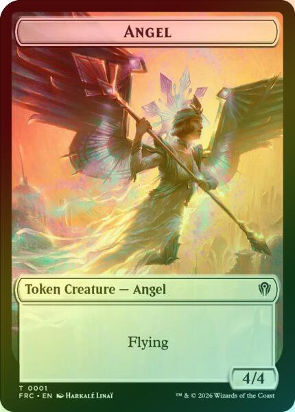 Angel // Myr Token (Foil) (TFRC)
