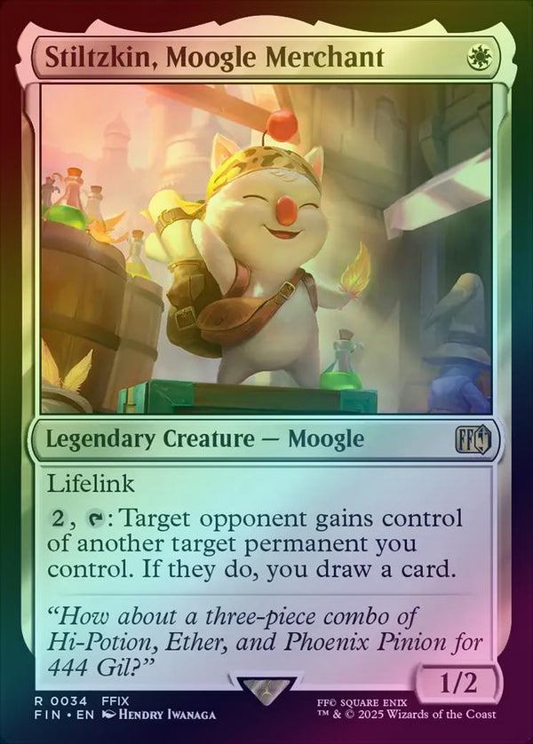 Stiltzkin, Moogle Merchant (Foil) (FIN)