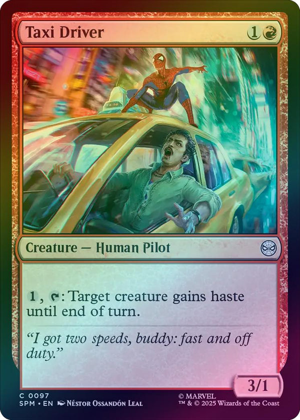 Taxi Driver (Foil) (SPM)