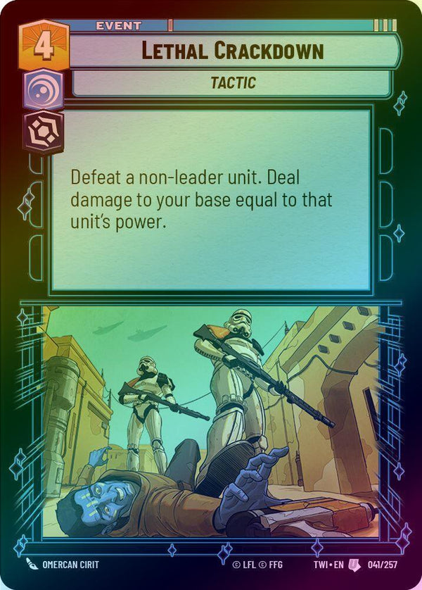 Lethal Crackdown - 041/257 - Uncommon (Foil)