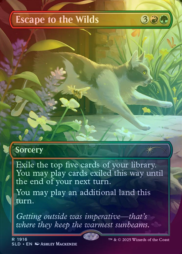 Escape to the Wilds - Cats Are Better Than Dogs (Foil) (SLD)