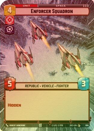 Enforcer Squadron (Hyperspace Foil) - 894 - Common (Foil)