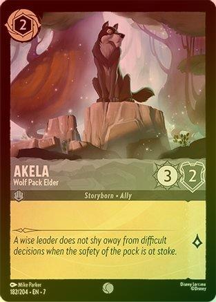 Akela (Wolf Pack Elder) - 182/204 - Common (Foil)