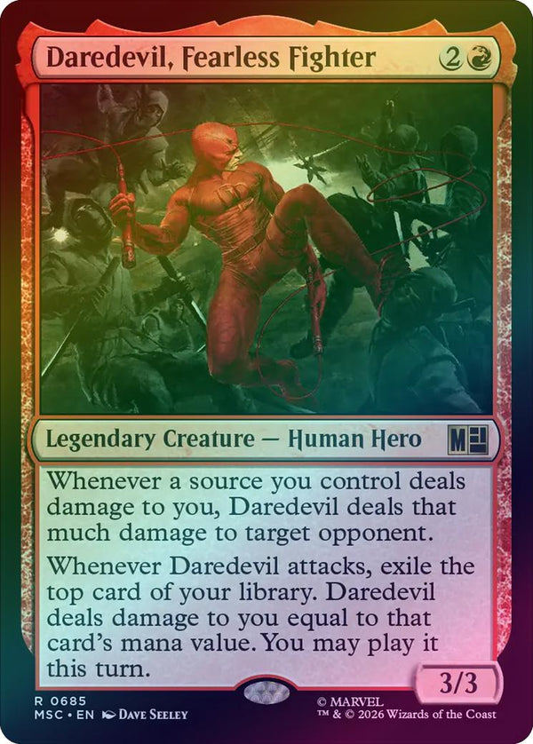 Daredevil, Fearless Fighter (Foil) (MSC) (Pre-Order)