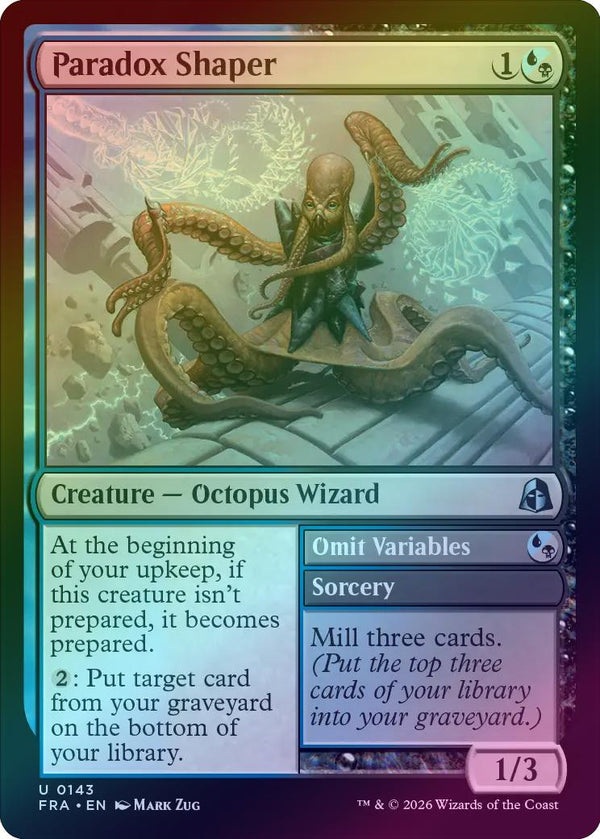 Paradox Shaper // Omit Variables (Foil) (FRA)