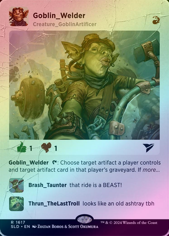 Goblin Welder - Goblingram (Foil) (SLD)