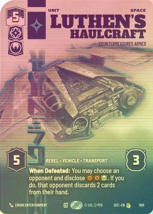Luthen's Haulcraft - Countermeasures Armed (Prestige Foil) - 1106 - Rare (Foil)