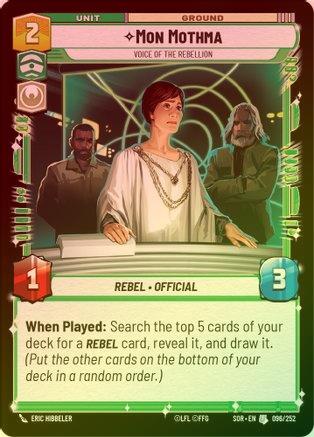 Mon Mothma - Voice of the Rebellion - 096/252 - Uncommon (Foil)