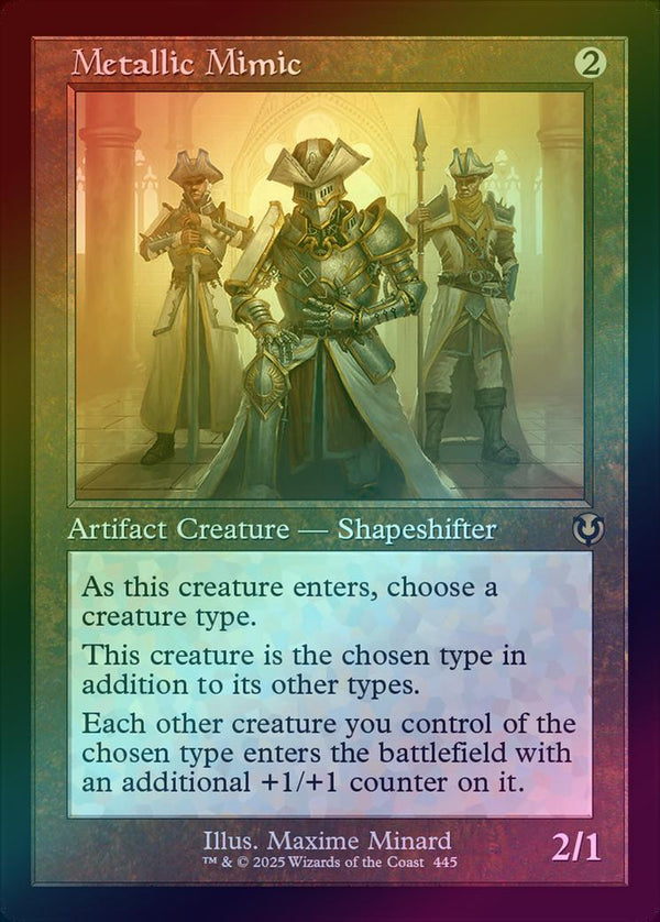 Metallic Mimic - Retro Frame (Foil) (INR)