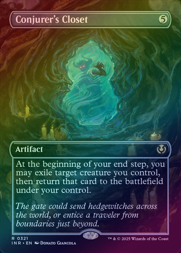 Conjurer's Closet - Borderless (Foil) (INR)