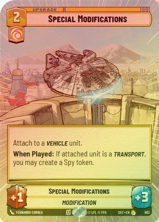 Special Modifications (Hyperspace Foil) - 983 - Rare (Foil)