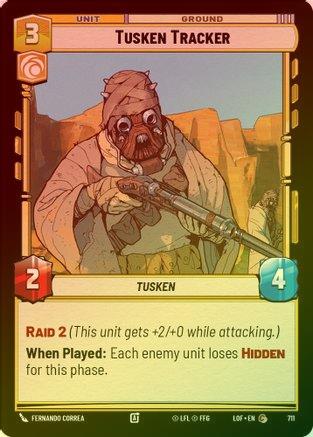 Tusken Tracker - 711 - Common (Foil)