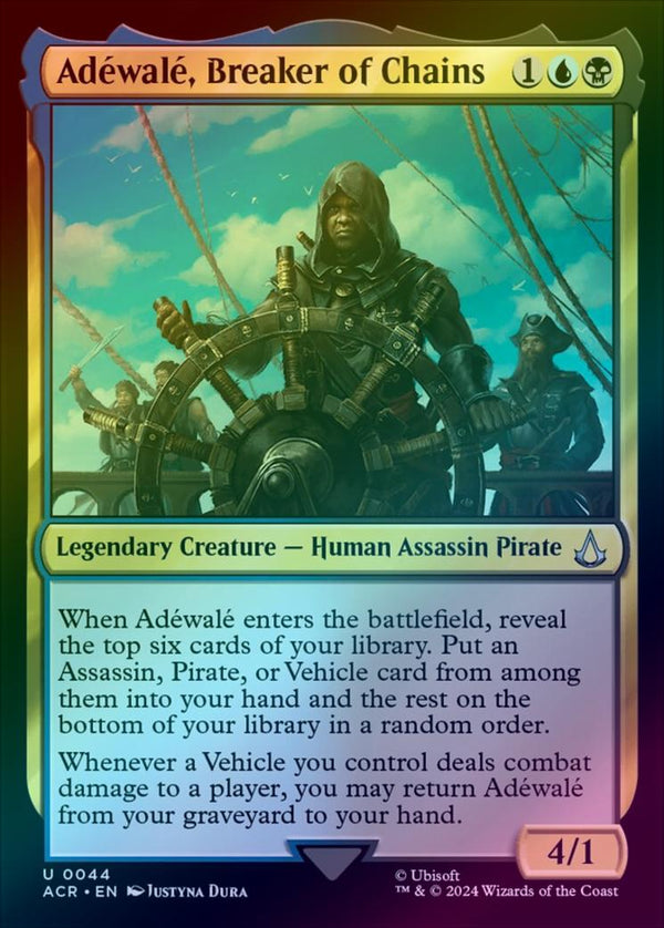 Adéwalé, Breaker of Chains (Foil) (ACR)