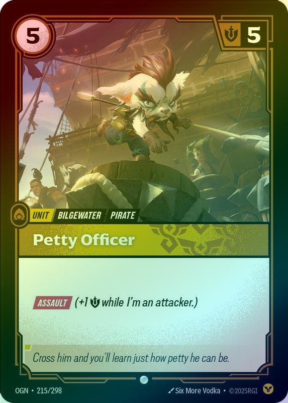 Petty Officer - 215/298 - Common (Foil)