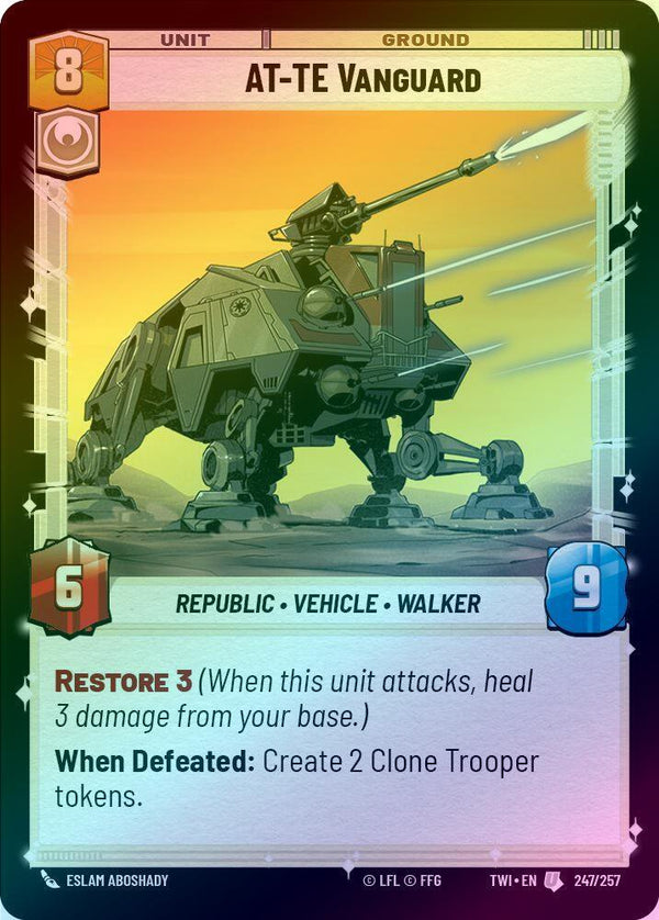 AT-TE Vanguard - 247/257 - Uncommon (Foil)