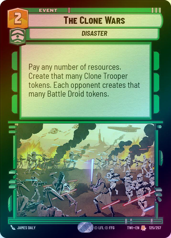The Clone Wars - 125/257 - Rare (Foil)