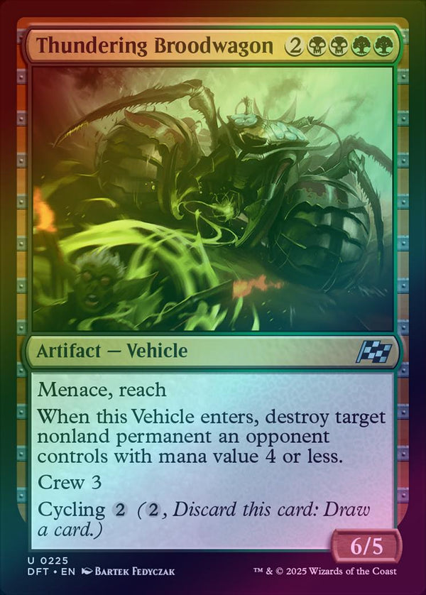 Thundering Broodwagon (Foil) (DFT)