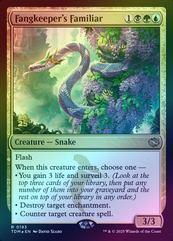 Fangkeeper's Familiar - Prerelease Promo (Foil) (PTDM)