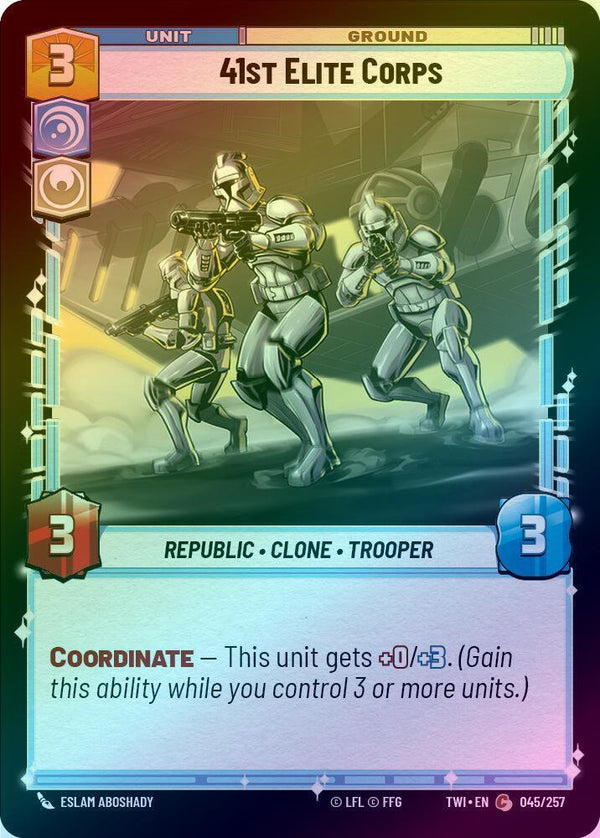 41st Elite Corps - 045/257 - Common (Foil)