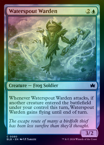 Waterspout Warden (Foil) (BLB)