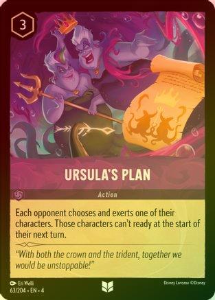 Ursula's Plan - 63/204 - Uncommon (Foil)