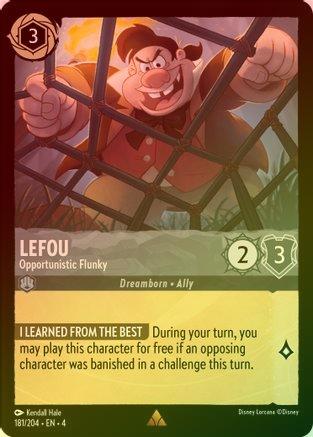 LeFou (Opportunistic Flunky) - 181/204 - Rare (Foil)