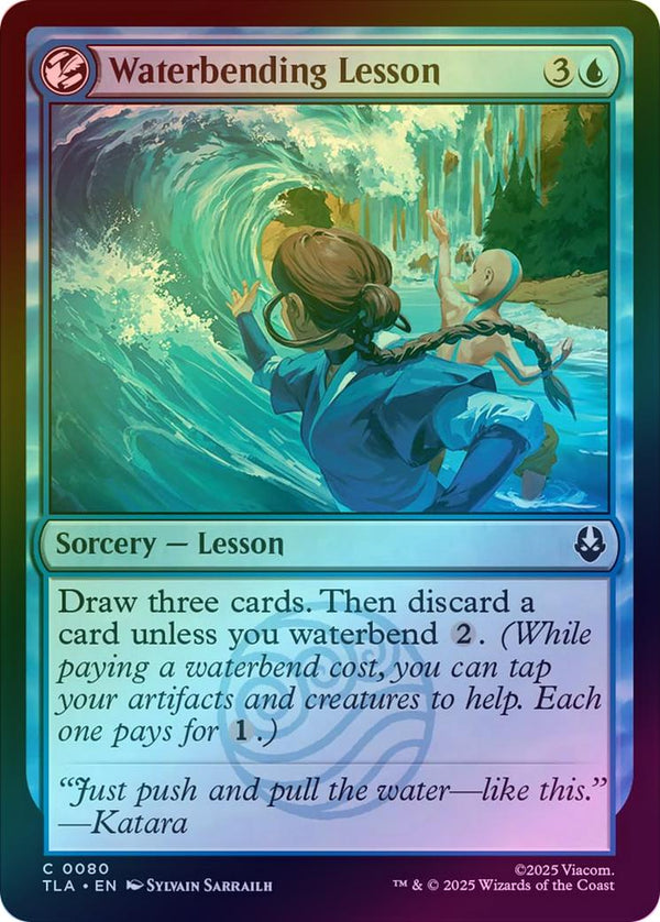Waterbending Lesson (Foil) (TLA)