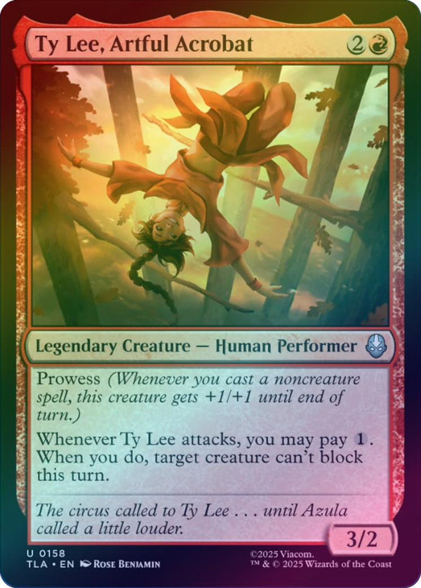 Ty Lee, Artful Acrobat (Foil) (TLA)