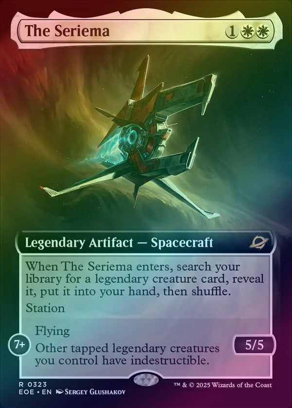 The Seriema - Extended Art (Foil) (EOE)