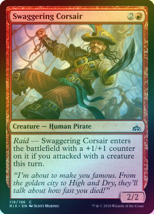 Swaggering Corsair (Foil) (RIX)