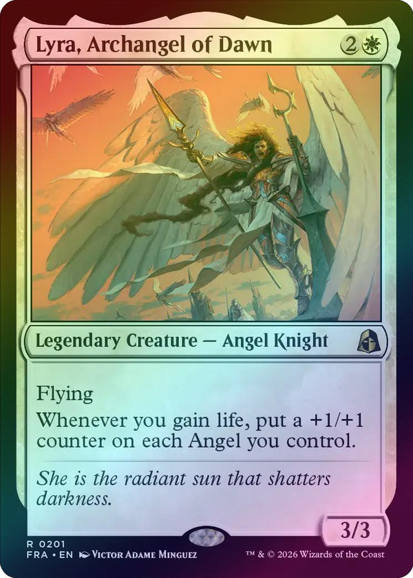 Lyra, Archangel of Dawn (Foil) (FRA) (Pre-Order)