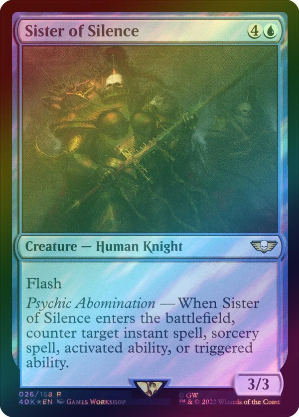 Sister of Silence (Surge Foil) (40K)