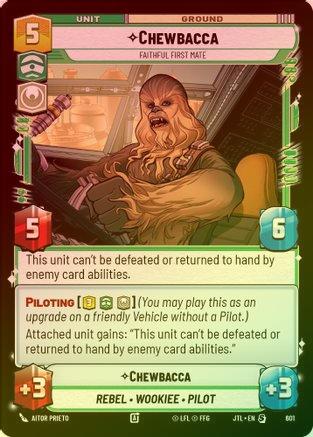 Chewbacca - Faithful First Mate - 601 - Special (Foil)
