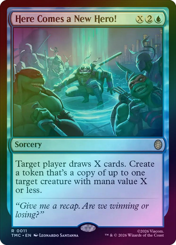 Here Comes a New Hero! (Surge Foil) (TMC)